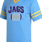 Southern Jags Columbia Blue Mesh Jersey w/Blue Stripes