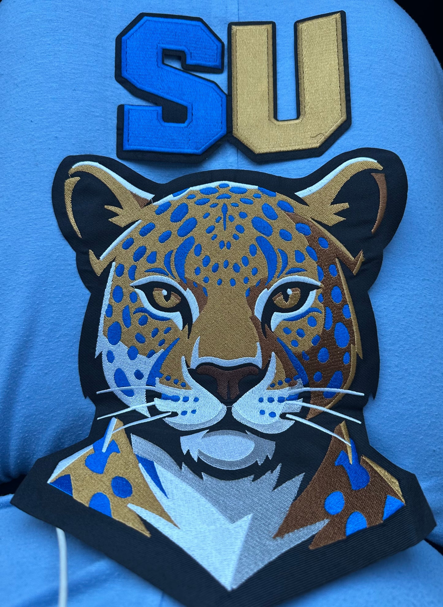 SU Jaguar The Standard Embroidered Patch 3 Pcs Bundle