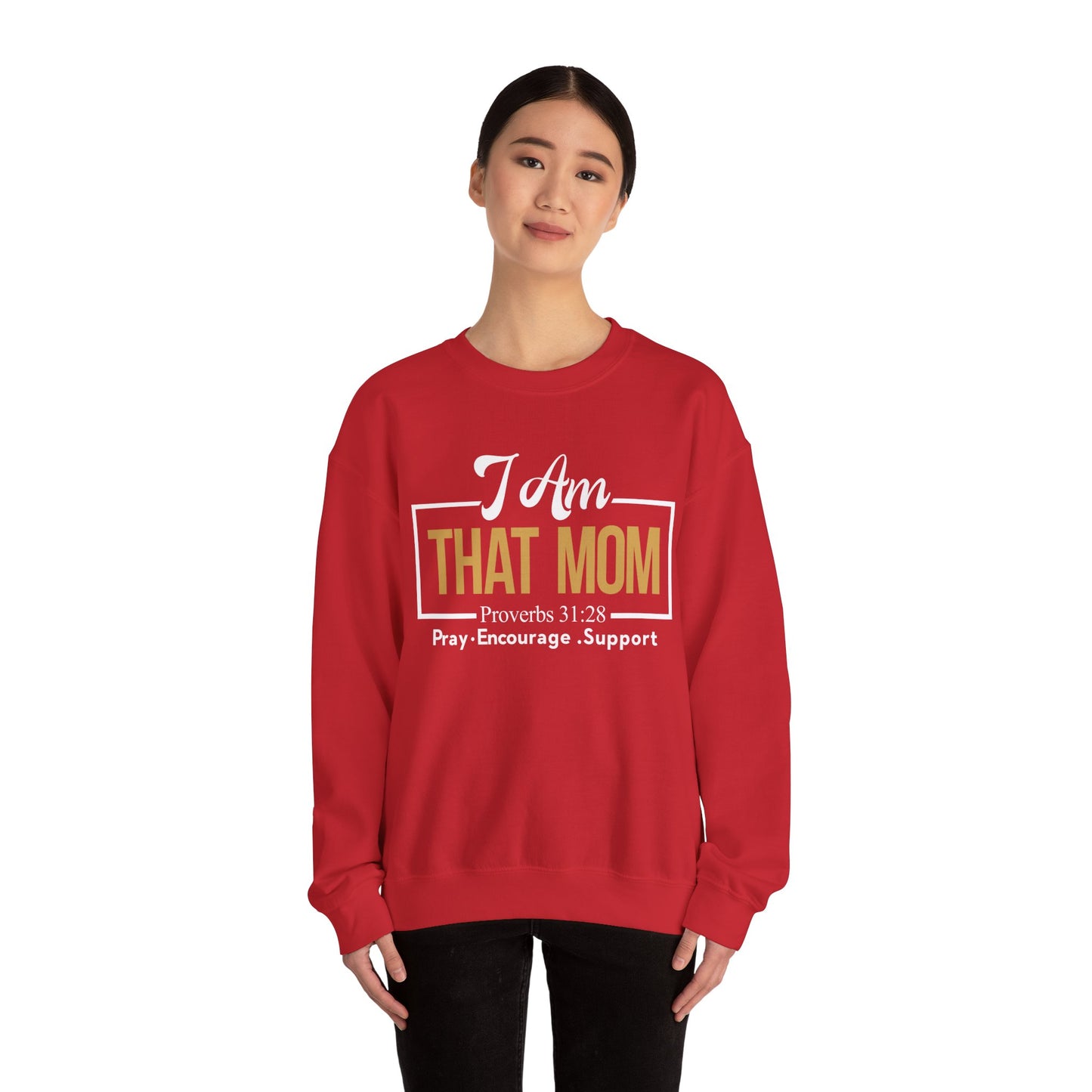 I Am That Mom Unisex Heavy Blend™ Crewneck Sweatshirt