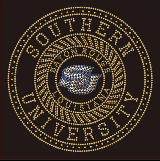 Southern Emblem_gold - 10x10"