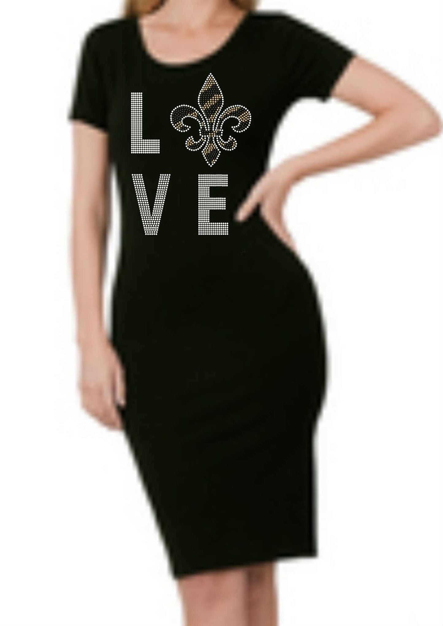 Saints Fitted Dress