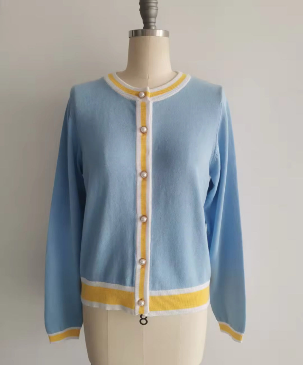 JAGS Long Sleeve Knit Cardigan Sweater...Southern University Jaguar Inspired Knit Cardigan