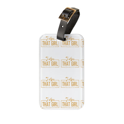 Luggage Tag - 'I Am That Girl'