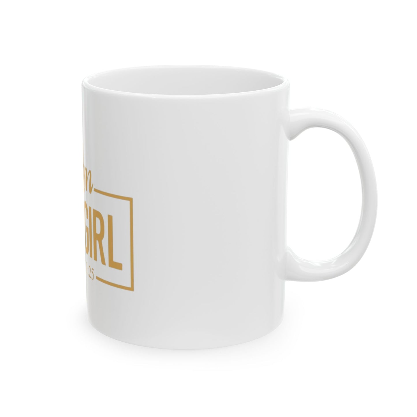 Inspirational Ceramic Mug – "I Am That Girl"– Perfect Gift for Women