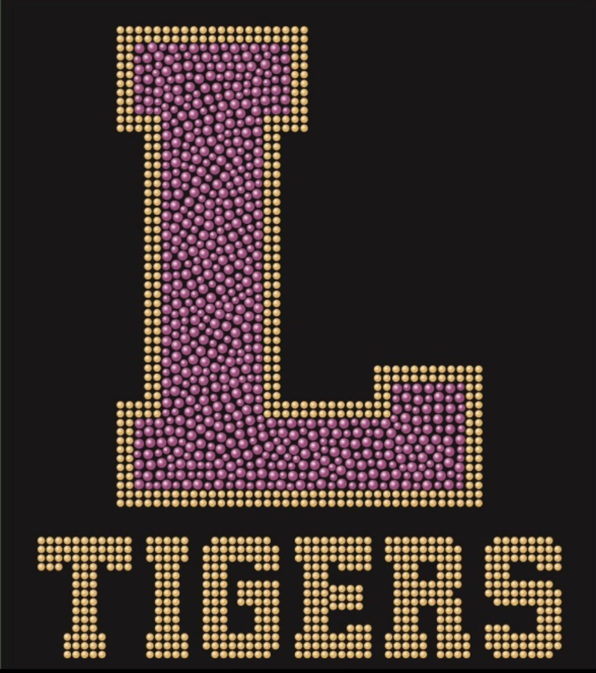 L Tigers - 8.8x10.4"
