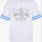 Southern Jags White Mesh Jersey w/Blue Stripes