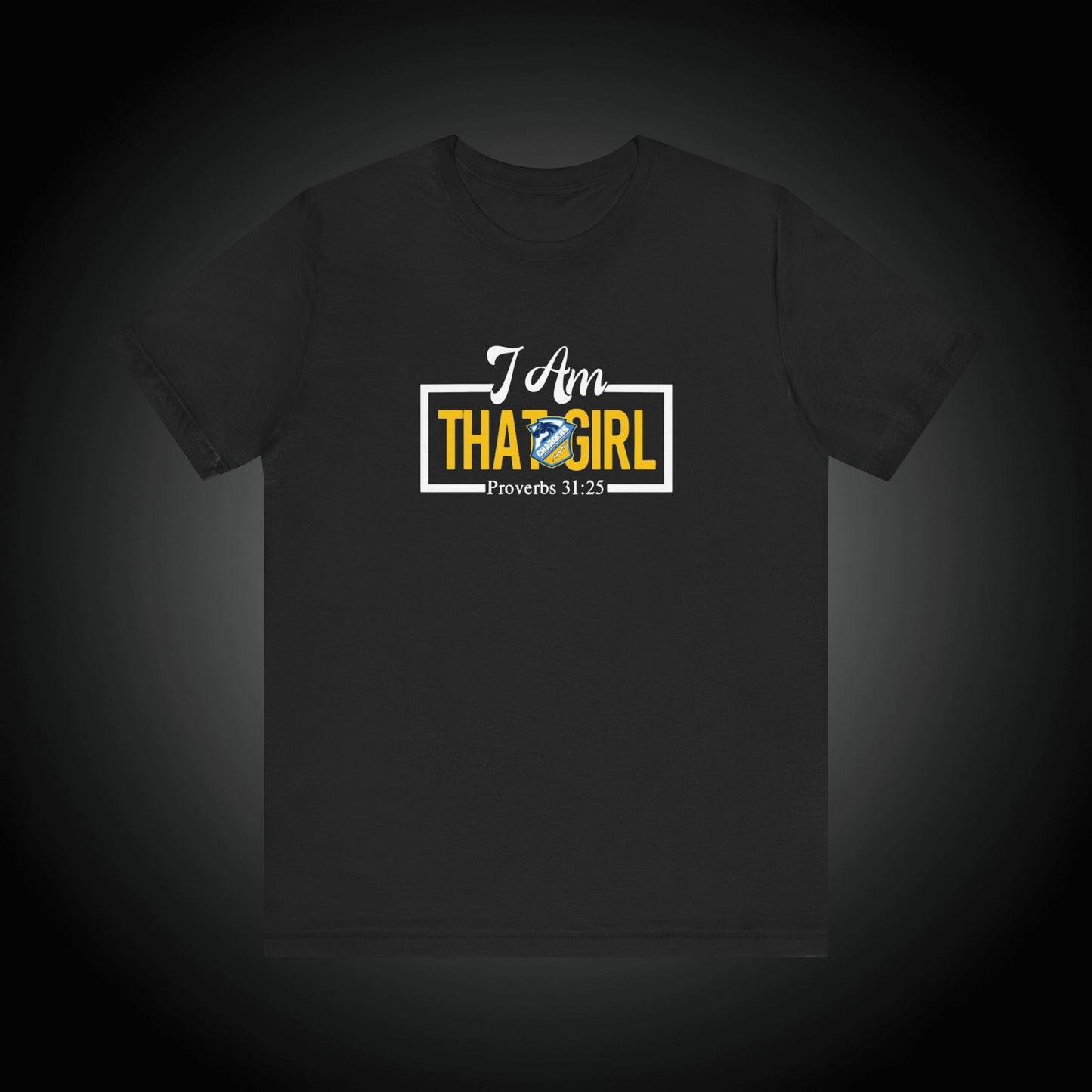 I Am That Girl_Madison Prep Chargers Unisex Short Sleeve Tee - Empowerment