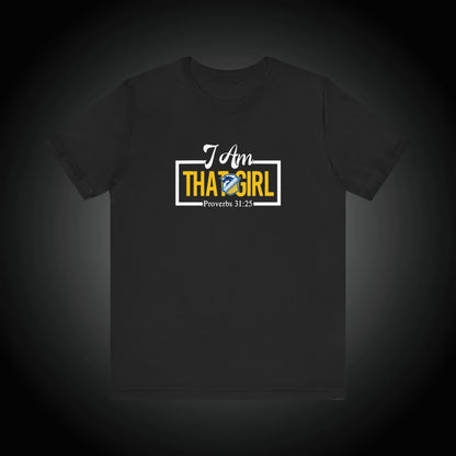 I Am That Girl_Madison Prep Chargers Unisex Short Sleeve Tee - Empowerment