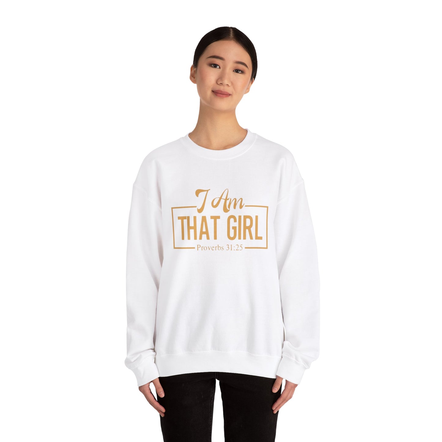 I Am That Girl Unisex Heavy Blend™ Crewneck Sweatshirt