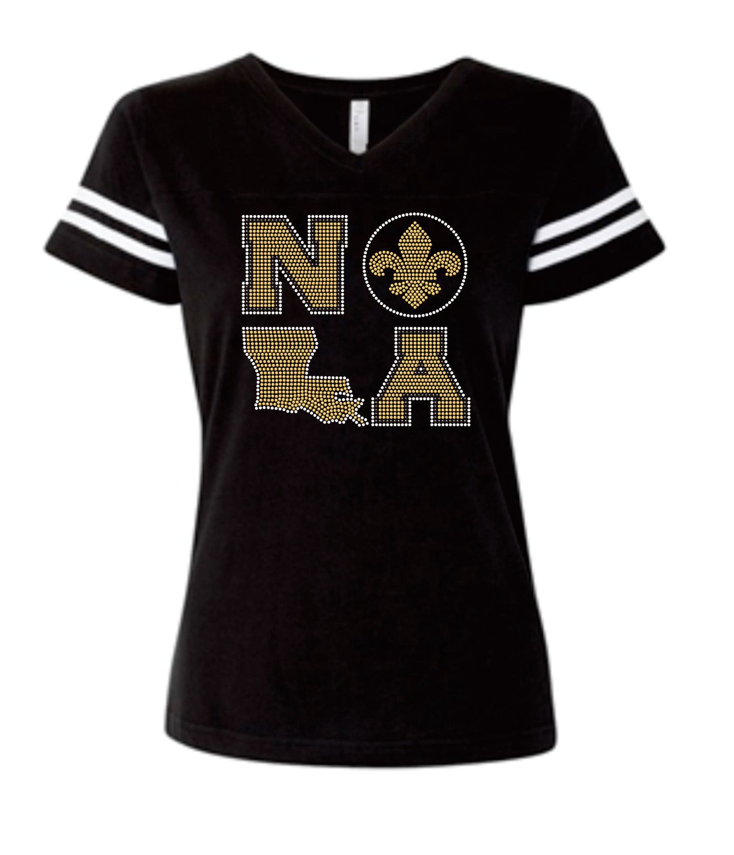 Saints NOLA Fleur de Lis Game Day Jersey