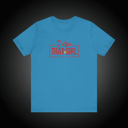 I Am That Girl_OES Order of Eastern Stars Unisex Short Sleeve Tee - Empowerment
