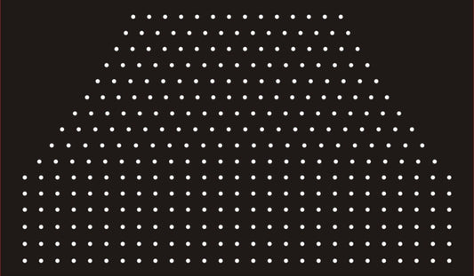 Scattered Hoodie Pocket Clear SS10- 12.5x7.5"