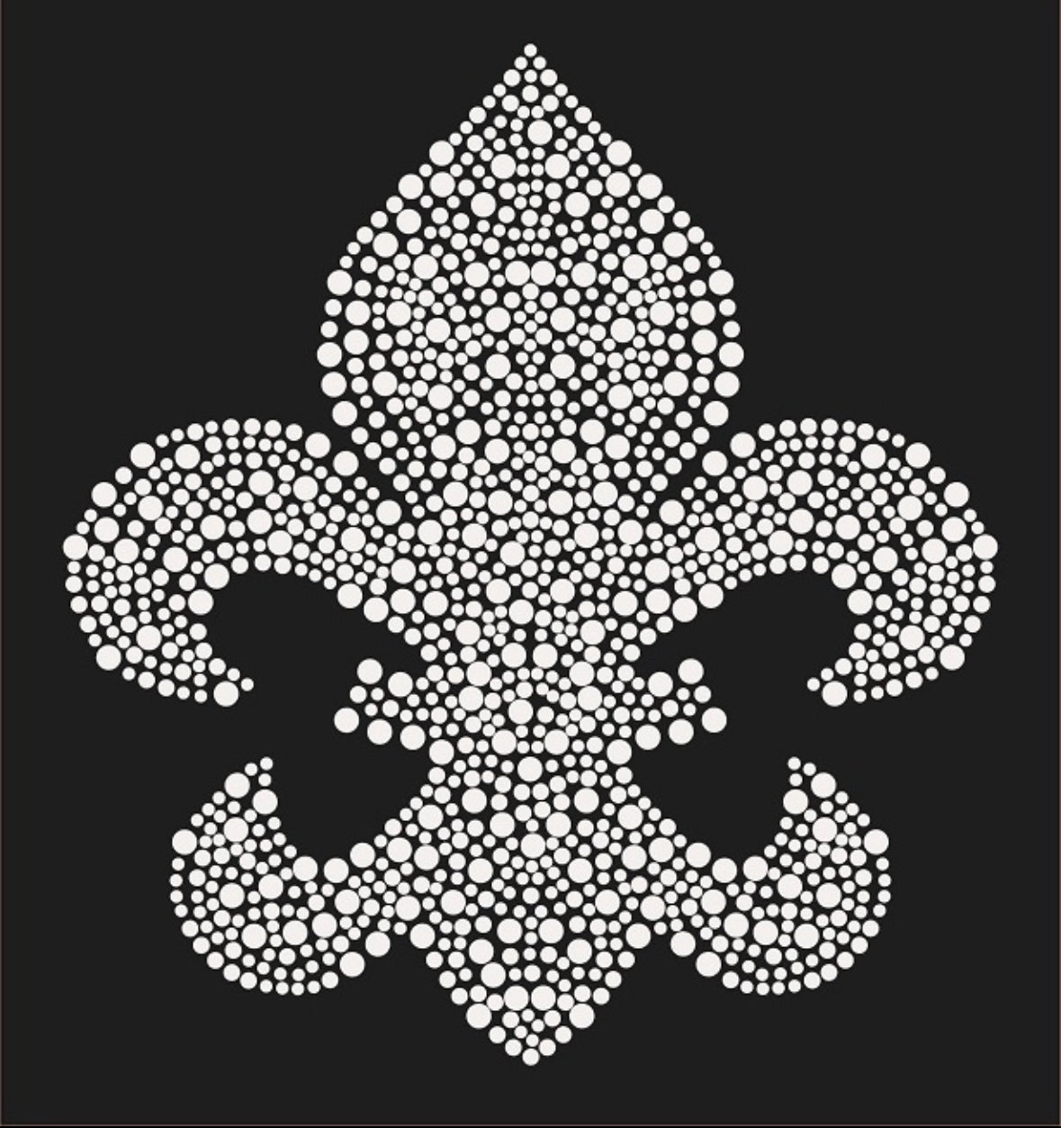 FDL Rhinestuds - 9x9.9"