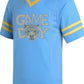 Southern Jags Columbia Blue Mesh Jersey w/Blue Stripes