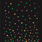Scattered Filled Mardi Gras Rhinestuds_Green, Gold, Pink 3MM 4MM 5MM- 6"x10"