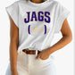 White Cap Sleeve Tank Top