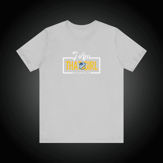 I Am That Girl_Madison Prep Chargers Unisex Short Sleeve Tee - Empowerment