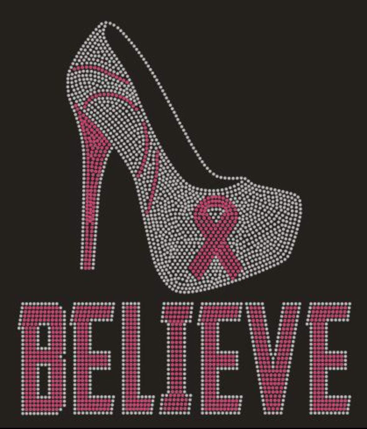 Believe Shoe - 8.7x10.5"