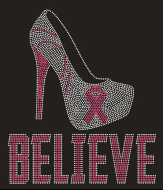 Believe Shoe - 8.7x10.5"