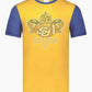 Gold Gameday Shirt Vintage Ringer Tee w/Royal Blue Sleeves