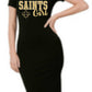 Saints Fitted Dress