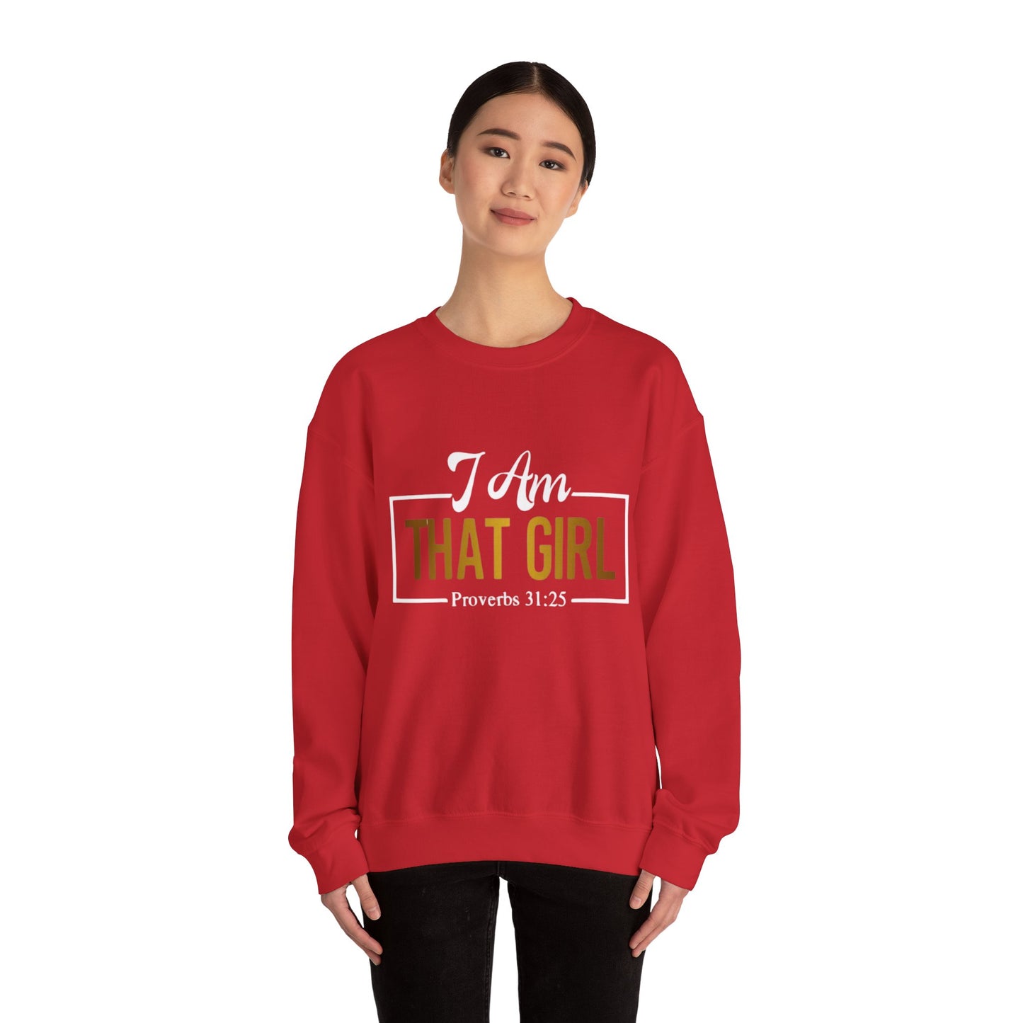 I Am That Girl Unisex Heavy Blend™ Crewneck Sweatshirt