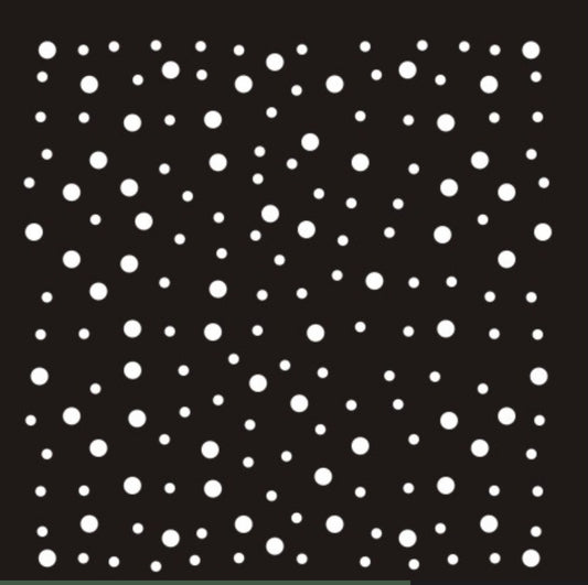 Scattered Rhinestones_Gold SS10 SS20- 6x6"