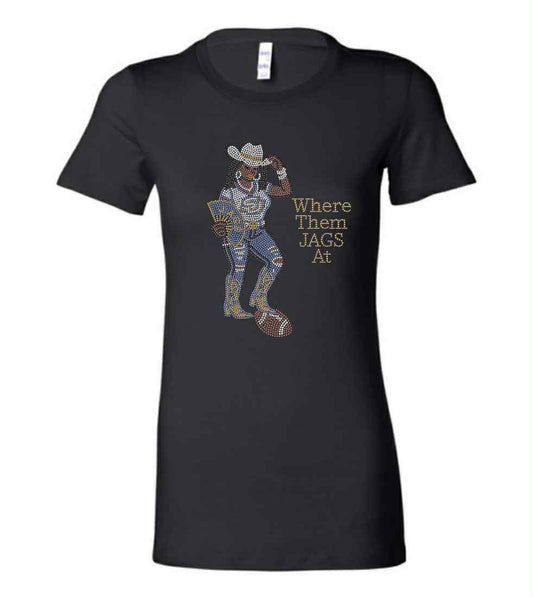 SU Where Them Jags At T-shirt