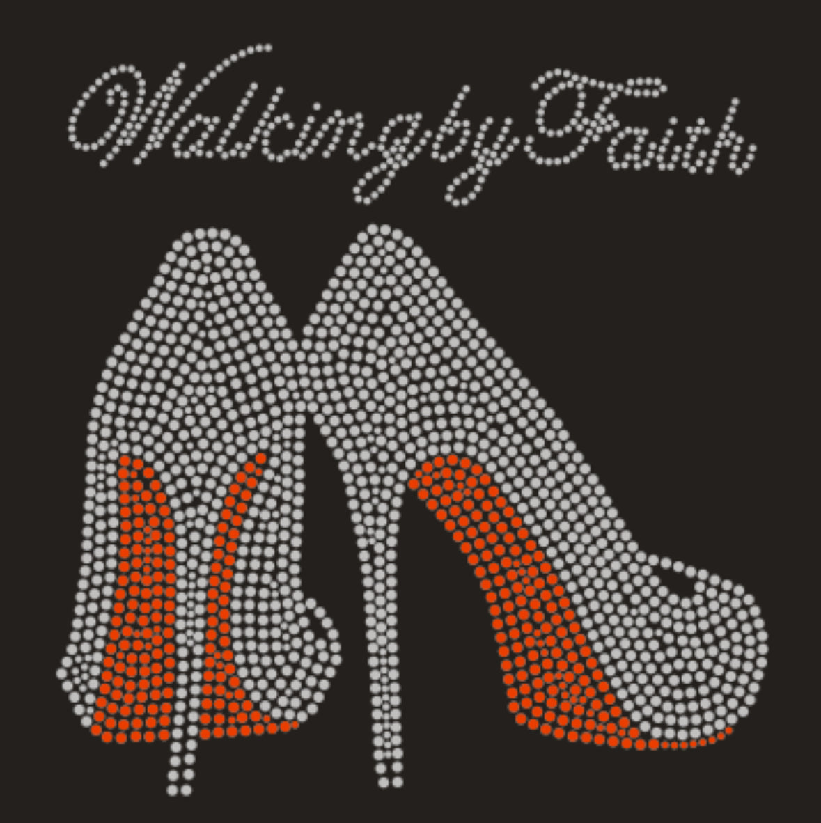 Walking by Faith - 8x8.4"