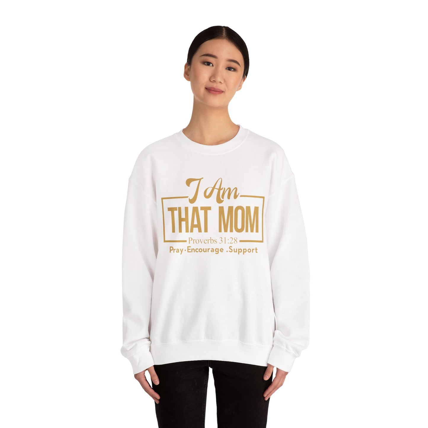 I Am That Mom Unisex Heavy Blend™ Crewneck Sweatshirt