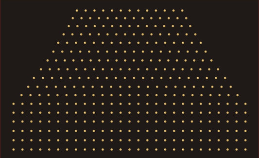 Scattered Hoodie Pocket_Gold SS10 - 12.5x7.5"