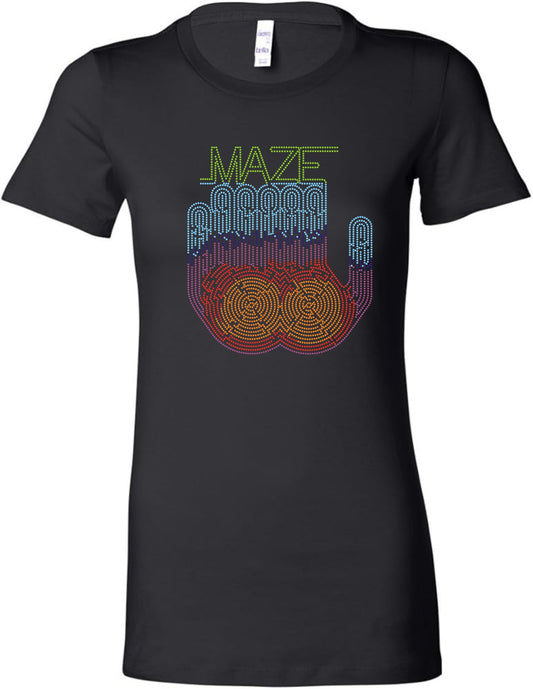 MAZE Colorful Hand Featuring FRANKIE BEVERLY COMMEMORATIVE T-Shirt