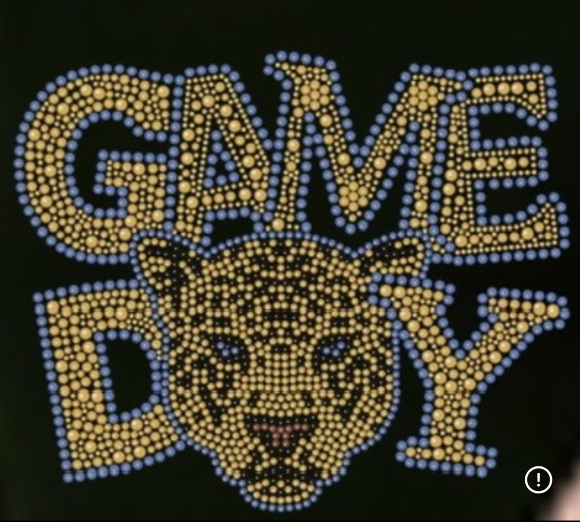 Yellow Gold and White Long Sleeve Jersey Shirt