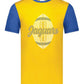 Gold Gameday Shirt Vintage Ringer Tee w/Royal Blue Sleeves