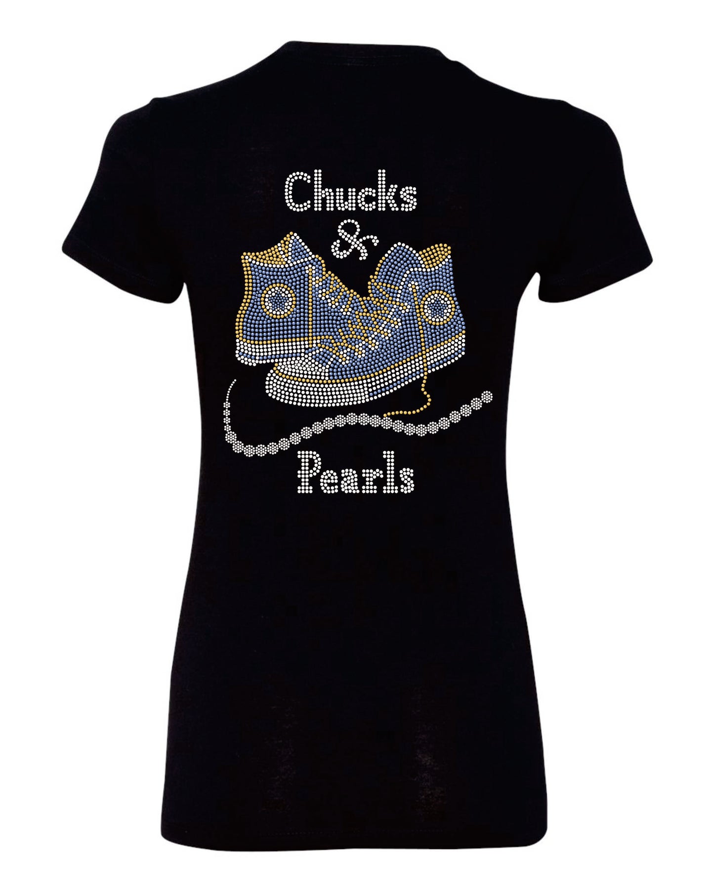 Chucks & Pearls_Blue/Gold