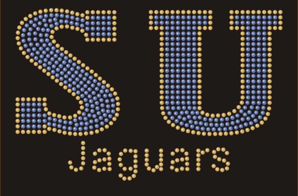 SU Jaguars - 10.2x6.6"
