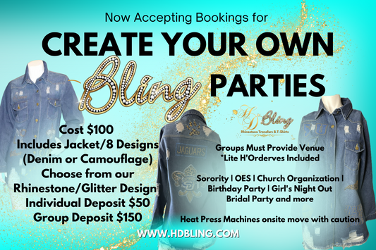 Create Your Own Bling Party