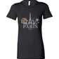 Saints vs. Pittsburgh Paris Eiffel Tower T-Shirt