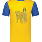 Gold Gameday Shirt Vintage Ringer Tee w/Royal Blue Sleeves