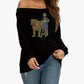 Off The Shoulder SU Long Sleeve Tunic