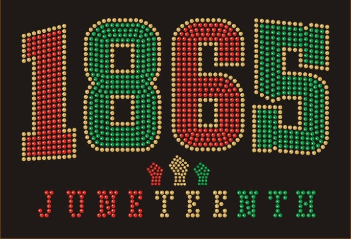 1865 Juneteenth - 9"x5.8"