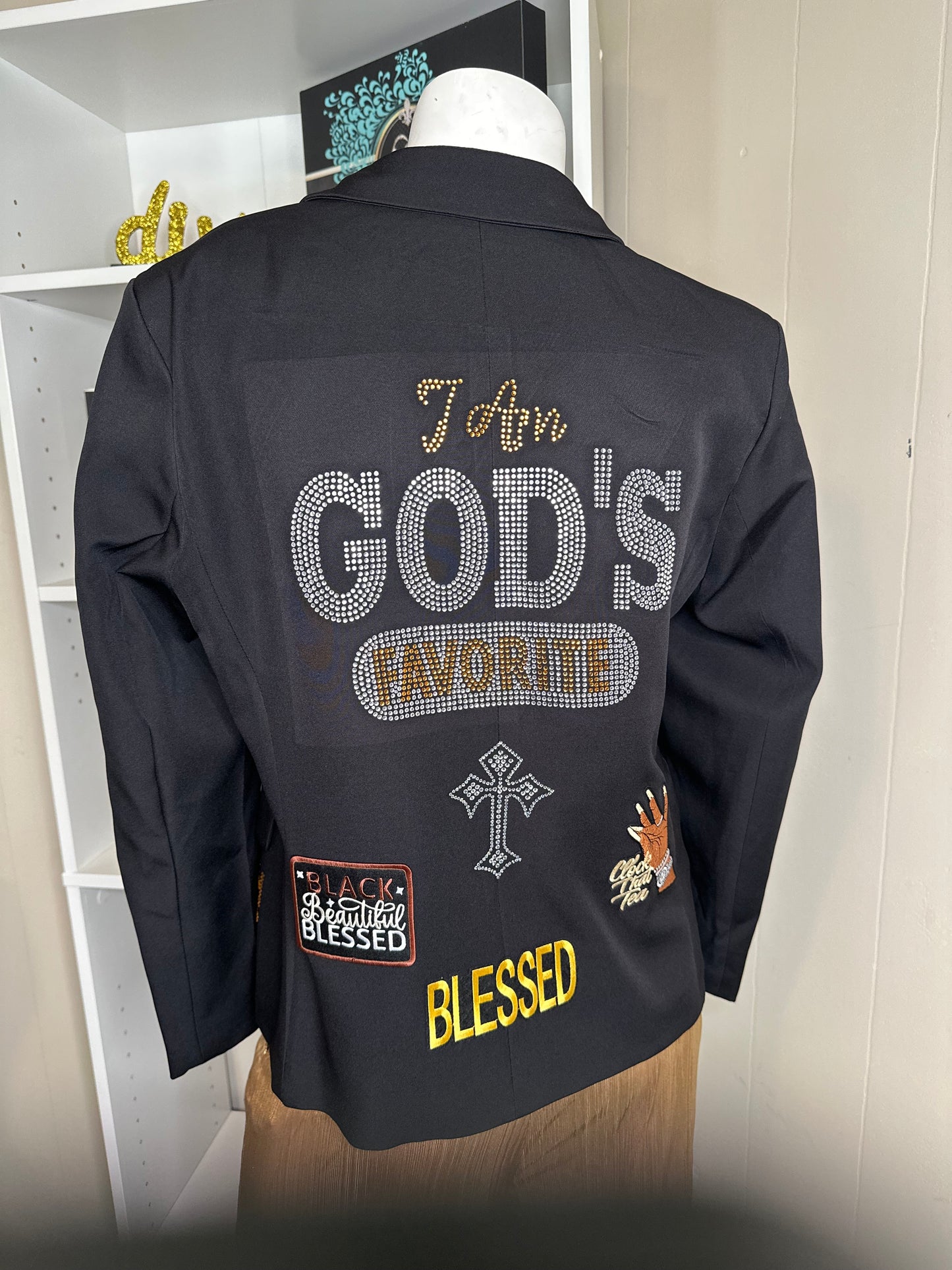 I Am God's Favorite Junk Blazer