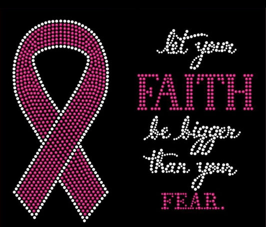 Let Your Faith Be Stronger - 10x8.4"
