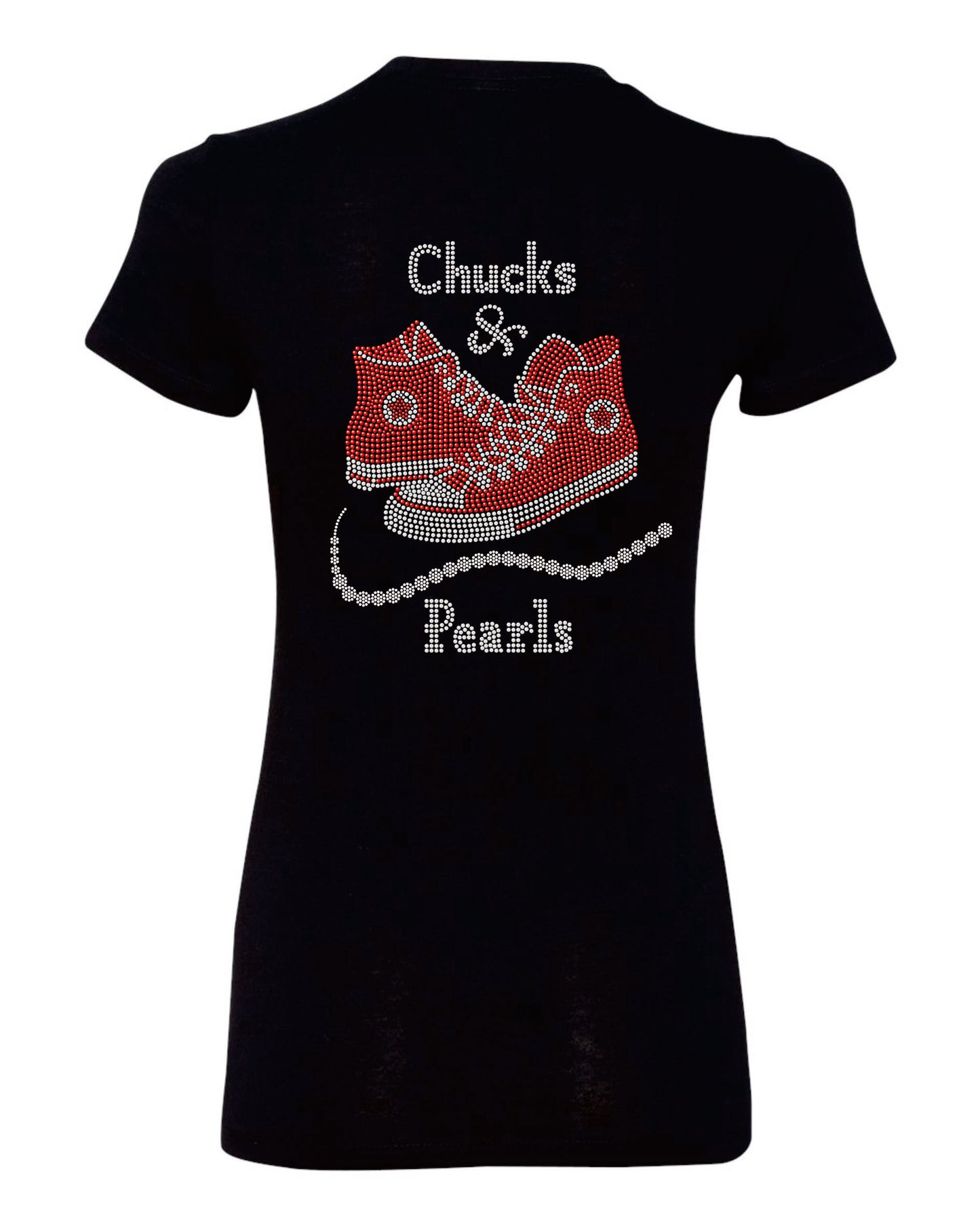 Chucks & Pearls_Red/Silver