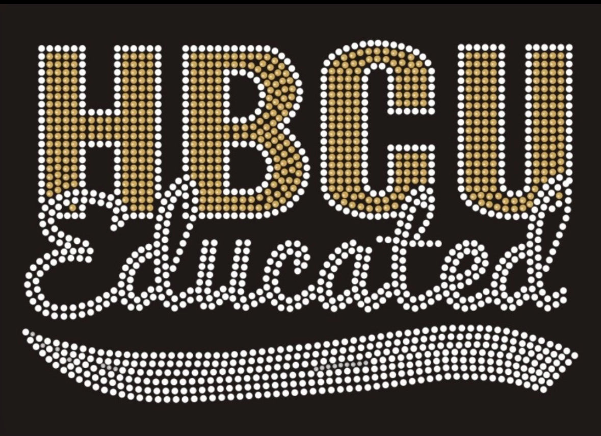 HBCU Educated - 10x6.5"