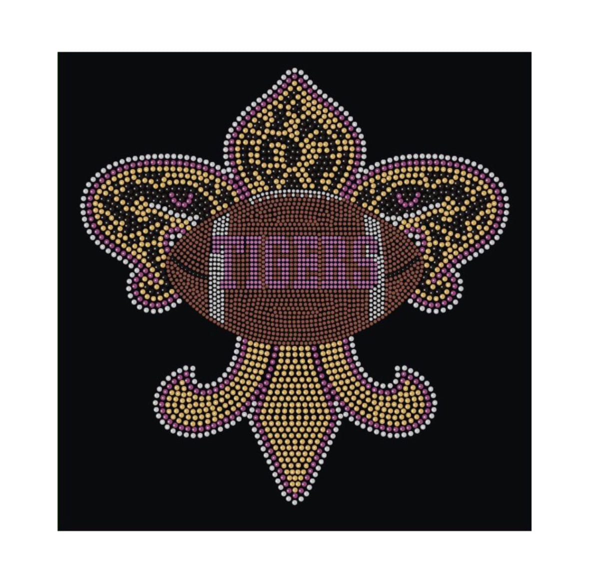Tigers FDL T-Shirt_Purple and Gold