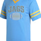Southern Jags Columbia Blue Mesh Jersey w/Blue Stripes