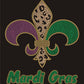 Mardi Gras Animal Print FDL