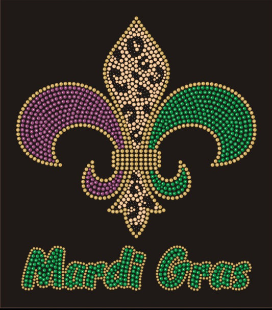 Mardi Gras Animal Print FDL