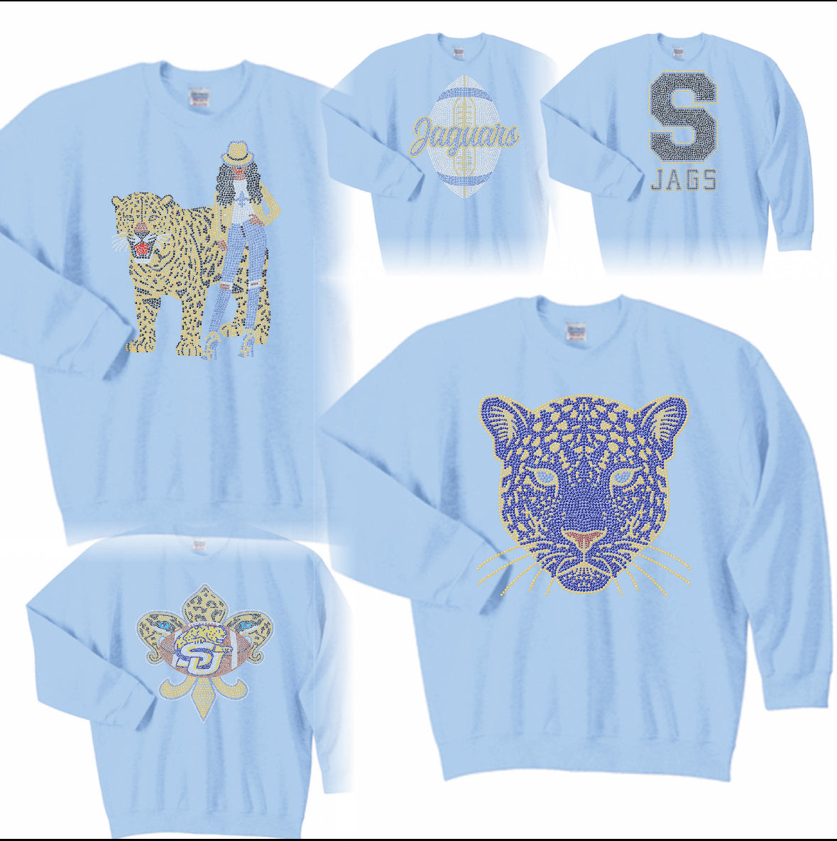 SU Columbia Blue Sweatshirt